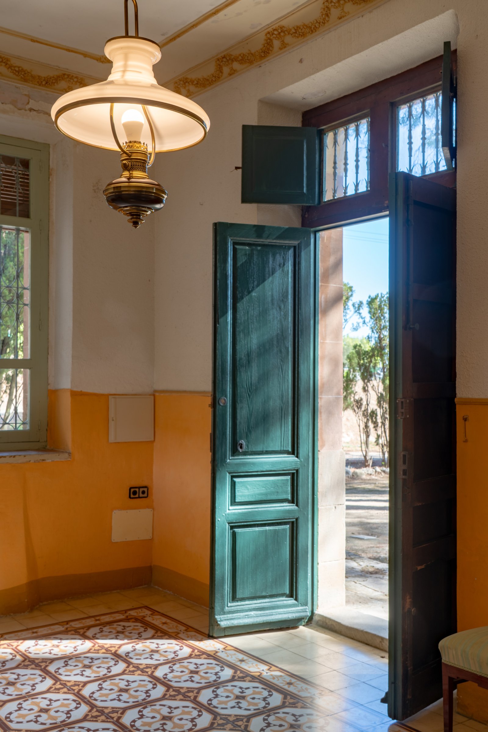 Vista de la Masía